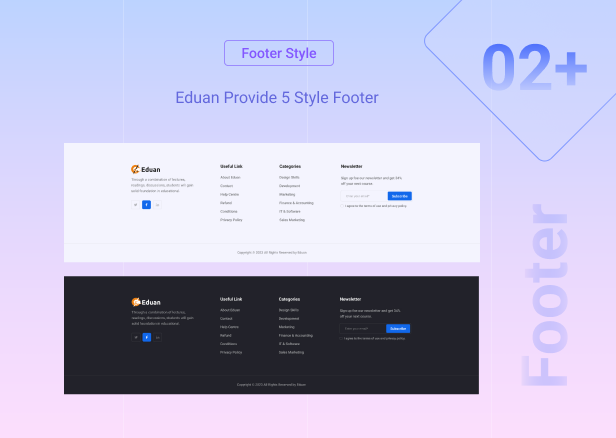 School University & Online Education Template | School Education | eLearning Education - Eduan - 13
