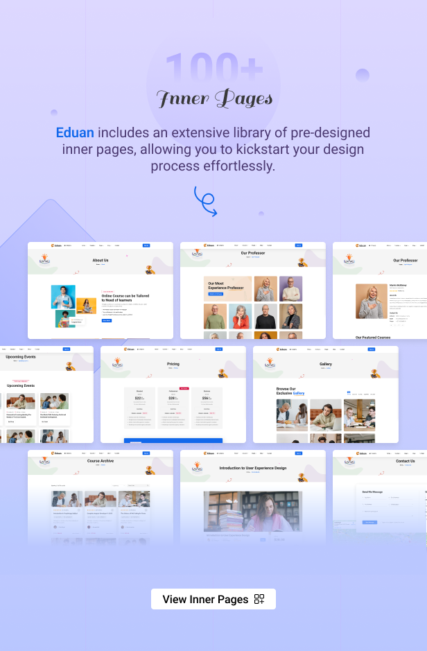 School University & Online Education Template | School Education | eLearning Education - Eduan - 4