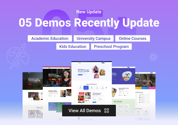 School University & Online Education Template | School Education | eLearning Education - Eduan - 1